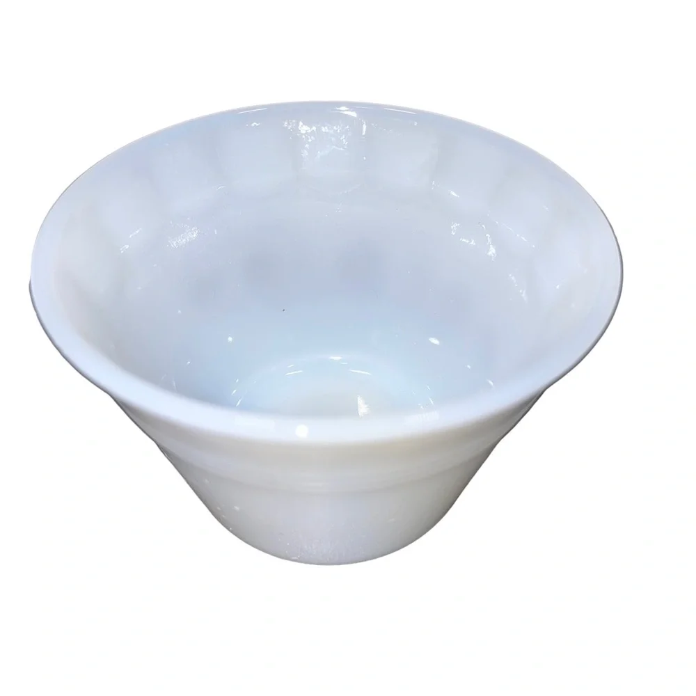 Set 3‎ Dynaware Pyr-O-Rey Custard Brown Floral Daisy Cups Milk Glass Dynaware